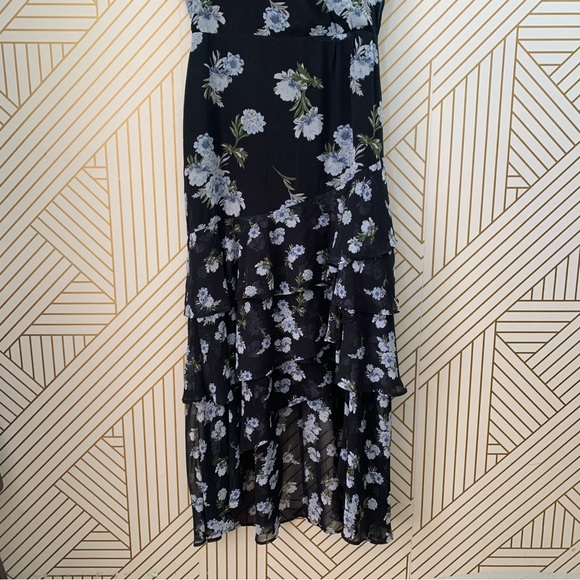 INC International Concepts Floral Tiered layered layers Maxi crossover Dress 10 - Picture 9 of 14